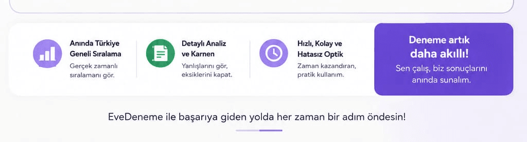 2026-2027 5. Sınıf Ekim Ayı Deneme Paketi | Türkiye Geneli Sıralama | EveDeneme - Görsel 4